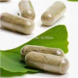 Buy five get one free100 capsules Organic Ginkgo Biloba Leaves Extract Powder capsule Natural Yinxing Wild Lower Blood Pressure