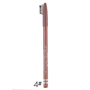 4 Colors Eyeliner Eyebrow Pencil Waterproof Sweatproof Long-lasting Eyeliner Easy To Color Eyebrow Pencil Maquillaje*