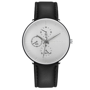 2020 Fashion Mens Watch Minimalist Luxury Ultra Thin Stainless Steel Mesh Band Wrist Watch Analog Quartz Watches Relojes Hombre